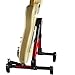 Guitar Stand for Acoustic/Electric/Classical Guitars and Violin, Ukulele, Bass, Banjo - Folding, Portable and Lightweight - for Concert & Travel - by Nordic Essentials