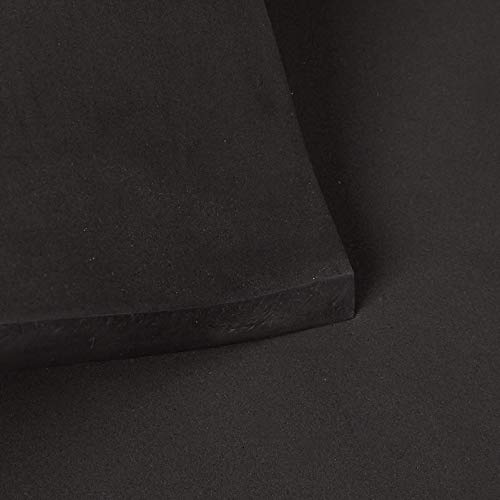 Neoprene Sponge Foam Rubber Sheet Rolls 15in x 60in (1/2in Thick)