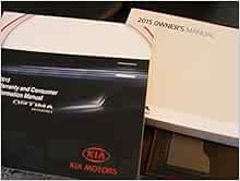 2015 Kia Optima Hybrid Owners Manual Guide Book: Kia Motors: Amazon.com