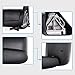 ECCPP Towing Mirrors W/Brackets Replacement fit for 1998 1999 2000 2001 for Dodge for Ram 1500 2500 3500 Truck Power Heated Black Manual Side View Mirrors