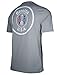 Beretta Mens USA Logo T-Shirt S/S Cotton, Dove, Large