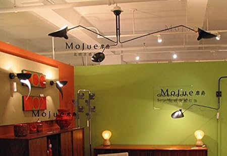 Modern Home Decoration 3 Head Living Room Serge Mouille Ceiling