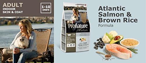 Pronature Holistic Adult Atlantic Salmon & Brown Rice 340g. ( Organic Certified Pet Food)