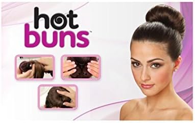 Hot Buns Simple Styling Solution for Dark Hair by Allstar Marketing Group