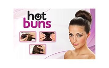 Hot Buns As Seen On Tv Hair Bun Maker Or Magic Hair Donut 2