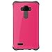 Ballistic, LG G4 Case [Urbanite] Six-sided - 6ft Drop Test Certified Case Protection [Pink / Dark Gray] Reinforced Bumper Cell Phone Case for LG G4  - Pink / Dark Gray