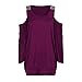 Goddessvan Plus Size Tops, Women 3/4 Sleeve Off-Shoulder Loose Floral Prints Shirt Tops Blouse