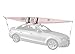 Whispbar WB400 J-Cradle Kayak Carrier - Rooftop Kayak Boat Rack