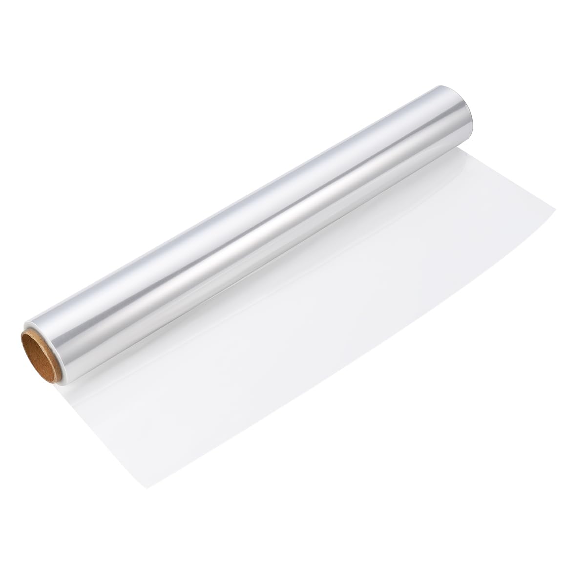 STOBOK Clear Cellophane Wrap Roll | 3 Mil Thicken Long Film Unfolded Width 80CM x 30M Wrappings for Hampers Flowers Craft Basket Packing Paper