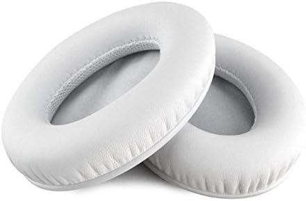 Koffmon Replacement Earpads Ear Pad Cushion Cover for Monster Beats by Dr.Dre Studio 1.0 (1st Generation) Wired Wireless Headphones (White)