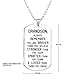 Elegant Chef Grandson Inspirational Jewelry Necklace Gift- Always Remember You are Braver Than You Believe