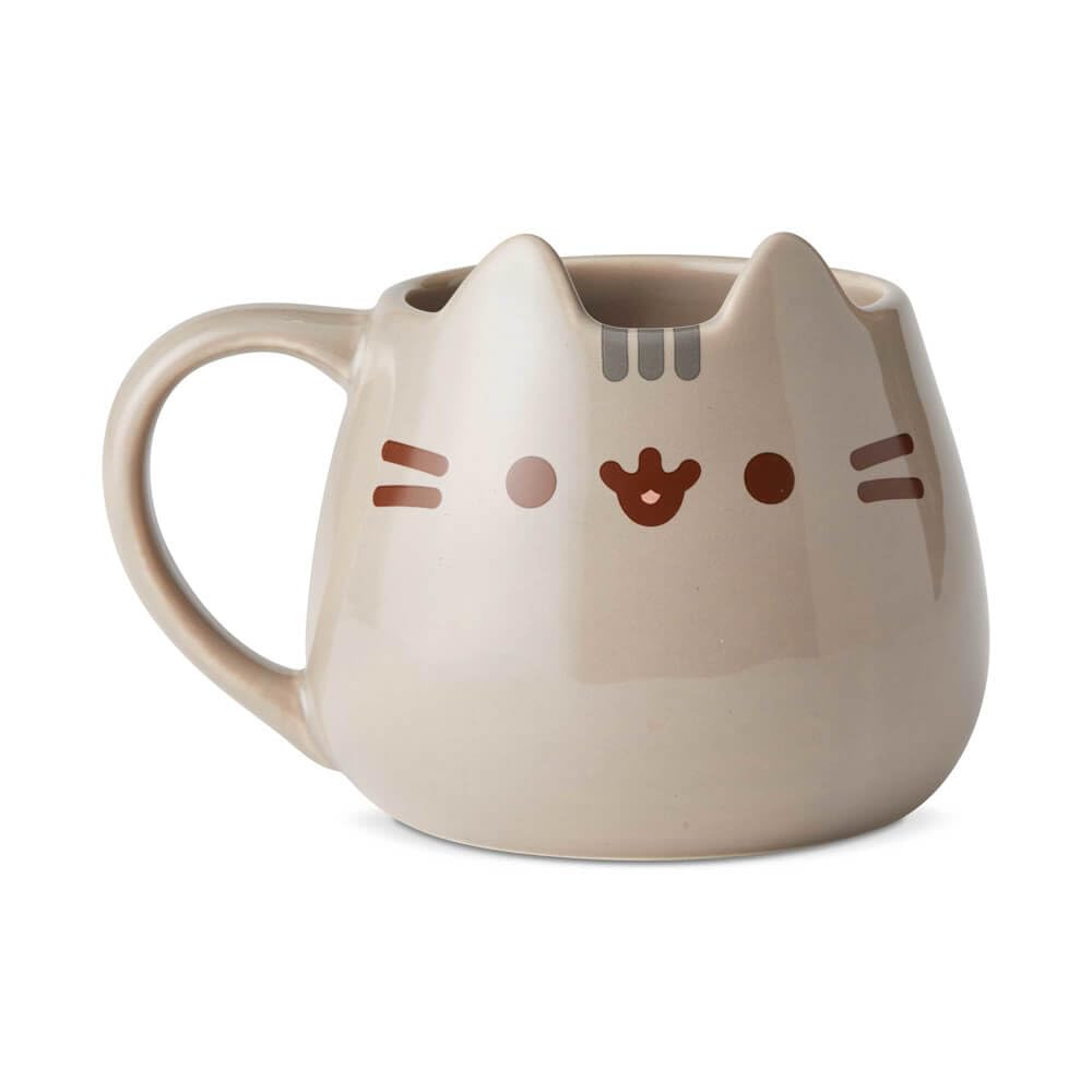 Enesco 6002676 Name is Mud “Pusheen Sculpted Mug, 16 Ounces, Multicolor