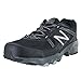 New Balance Men's MT410BS4 Trail Shoe, Black/Silver, 10.5 D US