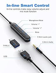Link Dream USB Headset with Microphone Noise