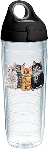 Tervis 1231510 Kittens Tumbler with Emblem and Black with Gr