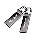 AbaDisk 128GB USB 2.0 Flash Drives Mini Key Chain Designed Pen drives Waterproof Metal USB Disk