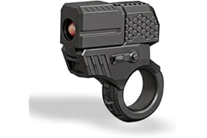 GAIGISFUR EDC Alloy Fingertip Toy Pistol,Fidget Gun,Stress Relief Toys for Anxiety and ADHD Sufferers(Style-B)……