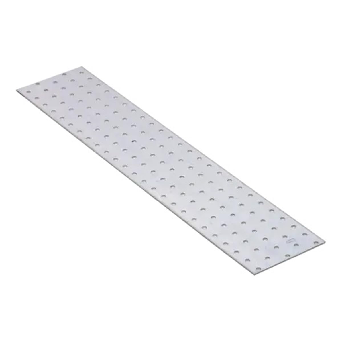 500mm x 100mm Galvanised Perforated Flat Plate Connector Joining Plates Metal Brace Brackets for Wood 2mm Thick Steel PP17 (Pack of 10) L03-06ABC
