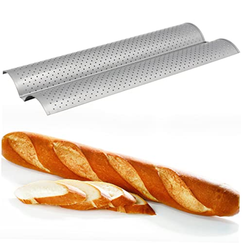RUNROTOO Baking Tray Toast Bake Baking Mould Loaf Pan Bread Stick