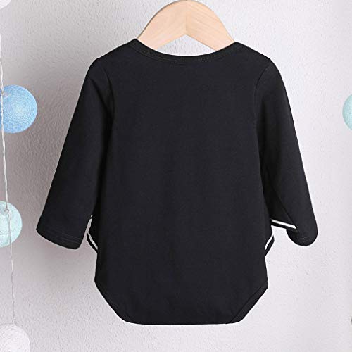 Infant Boys Girls Halloween Bat Wings Romper Tops Hat Cosplay Costume Outfits Set - Thumbnail 4