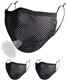 Borgasets Breathable Comfort Mesh Face Mask for Men