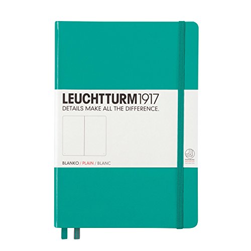 Leuchtturm1917 classic hardcover plain medium notebook …