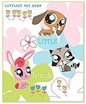 Littlest Petshop Fleece Blanket