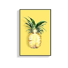 Framed Canvas Wall Art for Living Room, Bedroom Colorful Fruits Canvas Prints for Home Decoration Ready to Hang - 16x24 inches