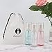 Segbeauty 2oz Spray Bottle for Travel, 3Pcs 60ml Fine Mist Hairspray Bottle for Essential Oils, Empty Airless Makeup Face Spray Bottle Clear Refillable Travel Containers for Cosmetic Skincare Perfume