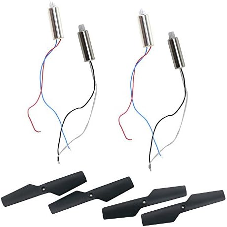 Hooray! Service Original CW &amp; CCW Motor with Propellers Crash Kit Spare Parts for JJRC H37 MINI BABY ELFIE RC Quadcopter