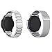 Compatible Samsung Galaxy Watch(46mm) Bands, 22mm Stainless Steel Band + Milanese Loop Mesh Replacement Bracelet Metal Strap Compatible Samsung Galaxy Watch 46mm