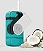 asobu Juicy Drink Box The Ultimate Unbreakable Reusable 10oz Water Bottle for Kids Bpa Free (White)
