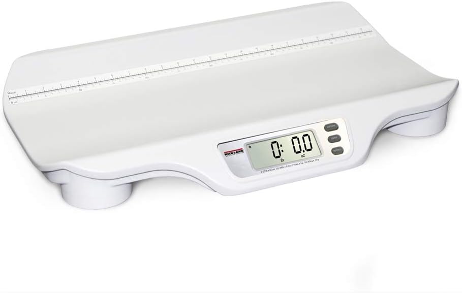 Rice Lake, RL-DBS-2, Dual Range Digital Pediatric Scale, 44 lb x 0.5 oz