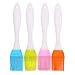 BBQ Brush Silicone, MOBOREST Pastry Brush & Basting Brushes, Good for Camping Grilling/Desserts Baking, Barbecue Utensil, Essential Kitchen Bakeware tools/Gadgets, Dishwasher Safe(4in1)