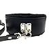 BDSM PU Leather Soft Neck Choker Collar with Chain Detachable Leash for Men Women | Sexy Adult Locking Sex Toys
