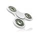 Moopai The Anti-Anxiety Fidget Spinner Helps Focusing Fidget Toys Premium Quality EDC Focus Toy for Kids & Adults Best Stress Reducer Relieves ADHD Anxiety and Boredom (White)