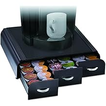 Mind Reader "Anchor" Coffee Pack Drawer for Keurig Vue Packs, Keurig K-Cups, Nespresso Capsules, CBTL/Verismo Pods or Tassimo T-Discs