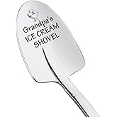 Grandpas Ice Cream Shovel Spoons Christmas Gift for Grandpa Ice Cream Lovers Gifts for Men Papa Birthday Gifts from Grandkids Grandfather Grandpa Gift from Granddaughter Grandson