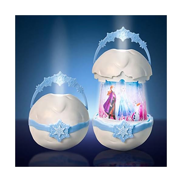 Frozen Disney Kids Pop Up Lantern Night Light and Torch By GoGlow, White