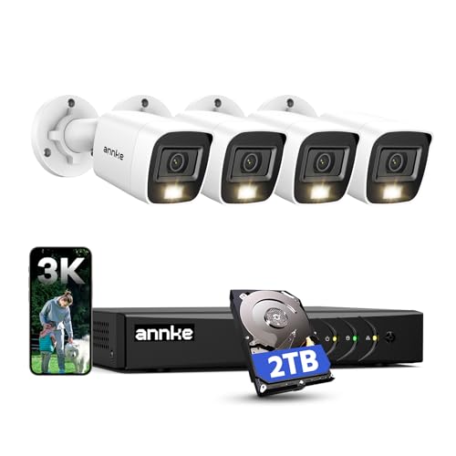 ANNKE 8CH 3K Security Camera System with Audio