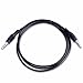 ReadyPlug 3.5mm Audio Cable for: Marshall Stanmore Multi-Room Speaker Line In/Aux Jack M/M (Black, 6 Feet)