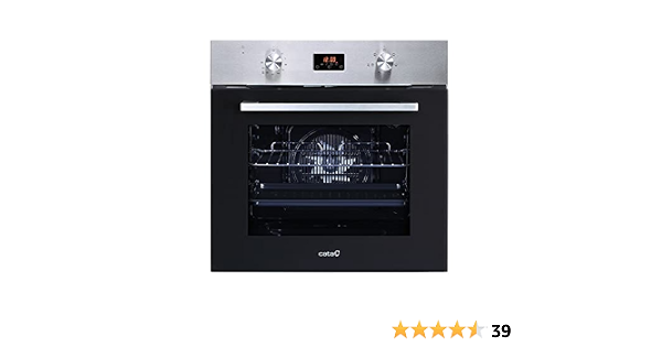 CATA | Horno Multifunción Digital - 6 funciones | Horno Modelo MD 6106 X |  Capacidad Interior de 60 litros | Limpieza AquaSmart | Inox | Clasificación  energética A : Amazon.es: Grandes electrodomésticos