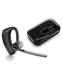 Plantronics Voyager Legend auricular inalámbrico bluetooth   Compatible con iPhone, Android, y otros smartphones leading   Negro  [Paquete abrefácil, Negro