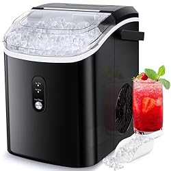 COWSAR Nugget Ice Maker Countertop, Chewable Pebble
