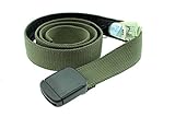Hiker Money Belt Made in USA by Thomas Bates (Olive)