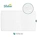 Waterproof Pack N Play Mattress Cover/Protector - 100% Organic Tencel Surface Playard Mattress Cover for Mini & Portable Crib Mattress, Ultra Soft, White.