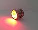 Multi-Color LED Light up Ear Gauge Plug Tunnel (Size: 10mm - 3/8