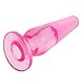 Butt Plug - Translucent Hollow for Finger Insertion (Pink) by HappyNHealthy