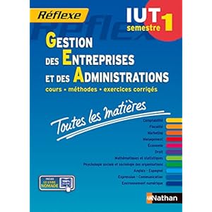 Gestion des entreprises et des administrations – S1 – Toutes les matières