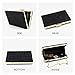 Yekajlin Women Clutches Crystal Evening Bags Clutch Purse Party Wedding Handbags (Black) Small